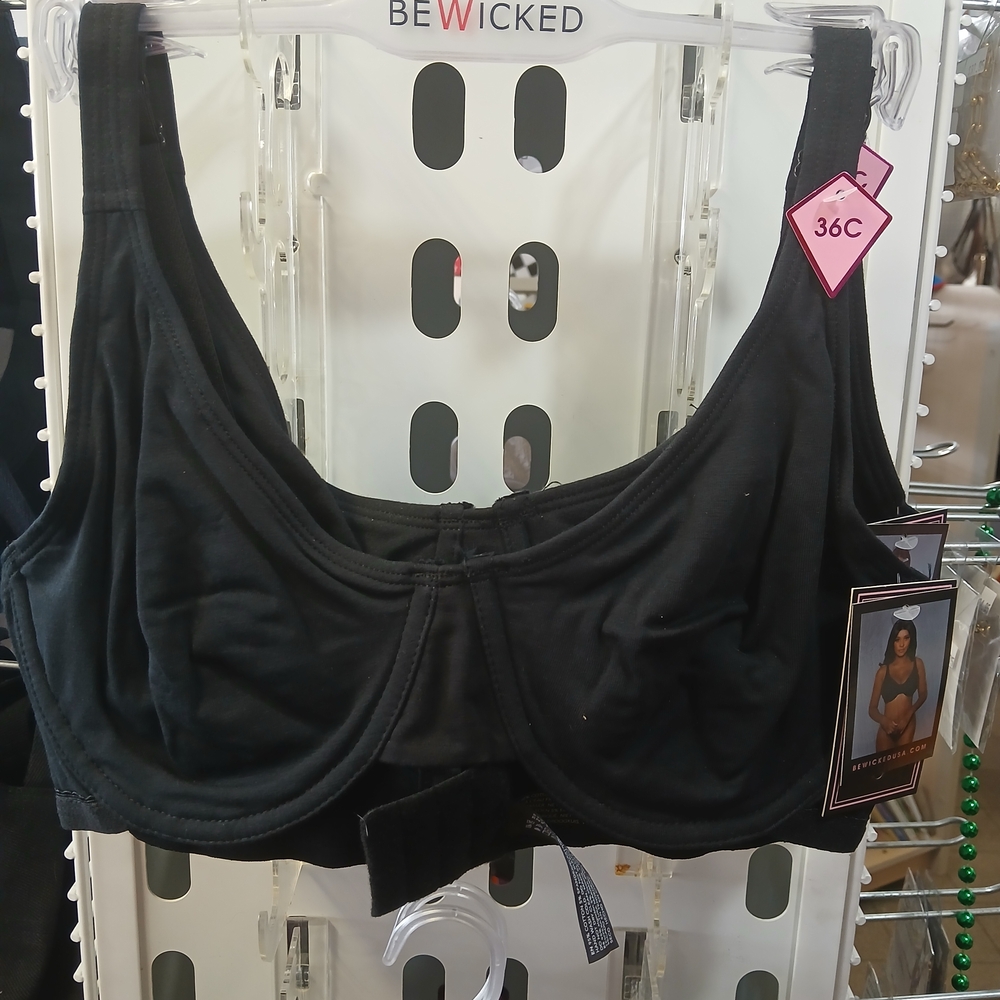 Be Wicked Black Full Support Bra